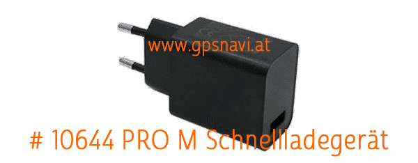 PRO M Schnellladegerät Netzteil – USB