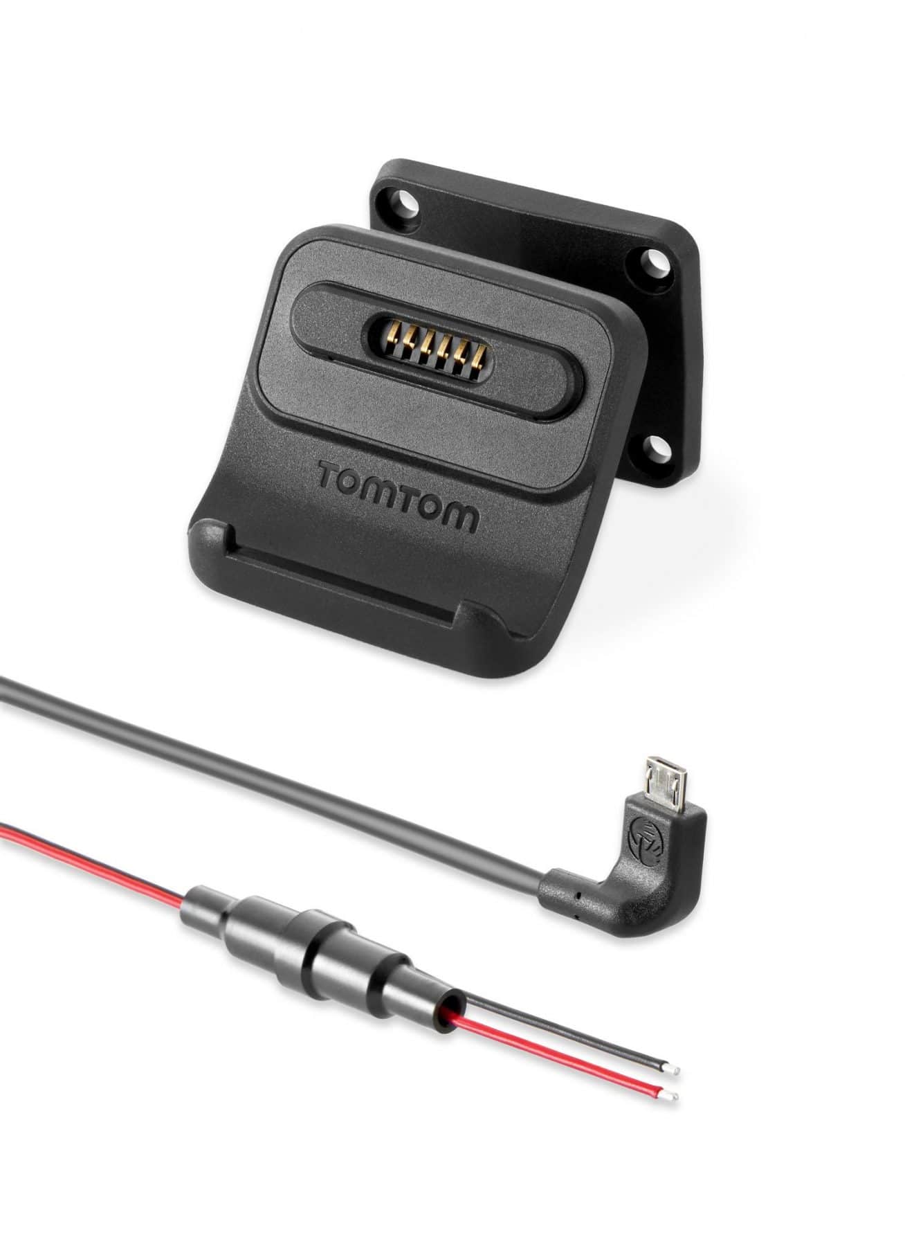 TomTom Festeinbauset mit Aktivhalterung für Verkabelung an die Fahrzeugelektronik