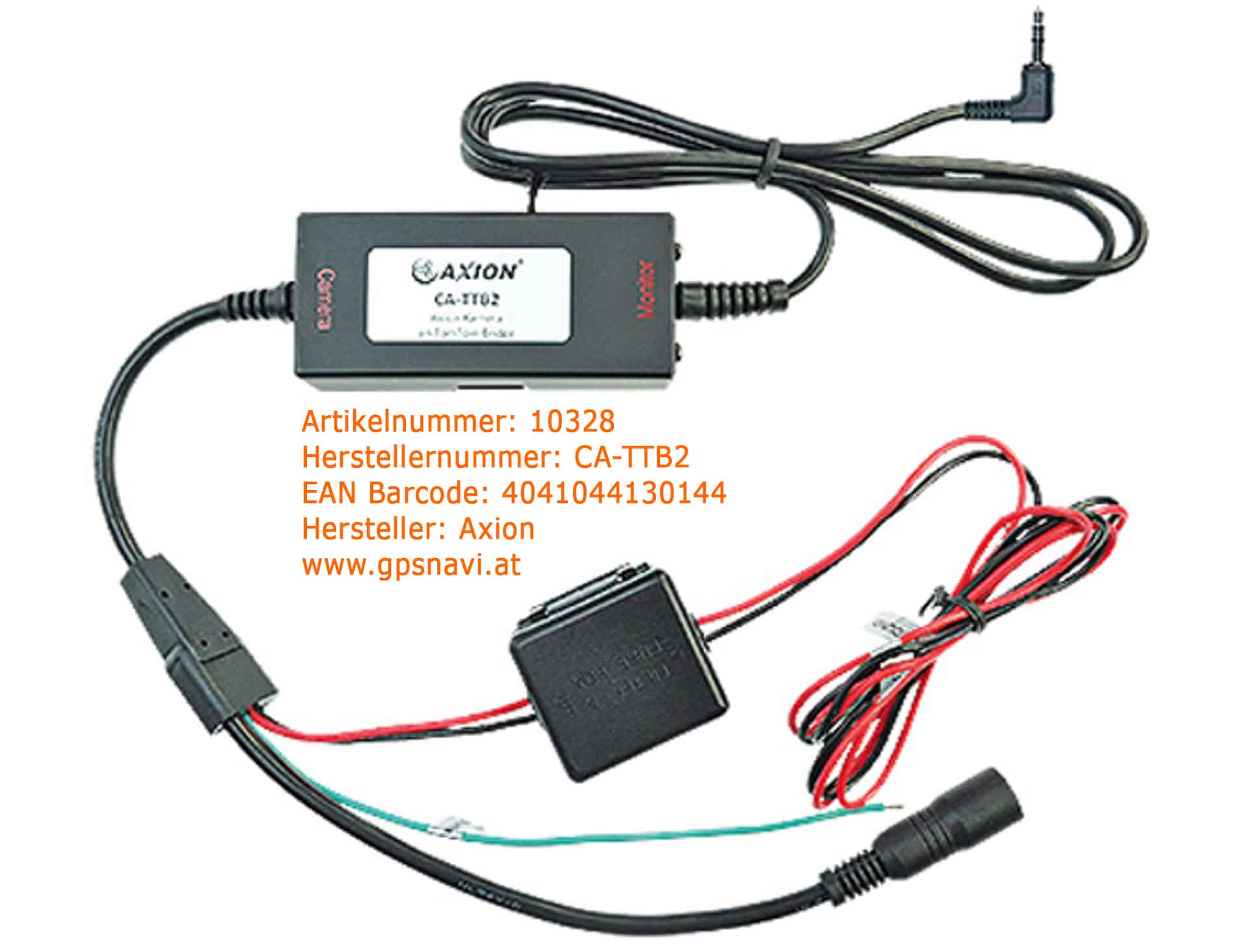 Axion CA-TTB2 Anschluss Adapterkabel für Axion Kamera MiniDIN an Webfleet PRO 8xxx