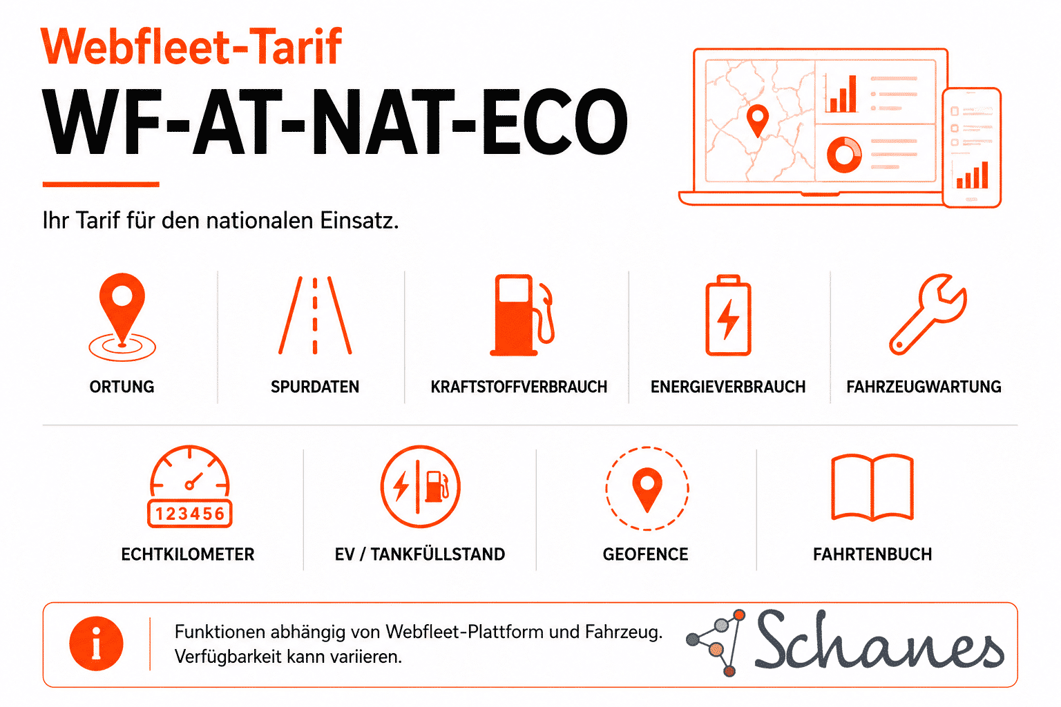 Webfleet-Tarif – WF-AT-NAT-ECO - Schanes